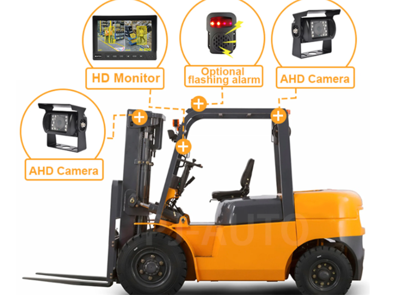 Camera quan sát cho xe cẩu, xe container , xe nâng hàng ...